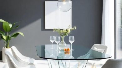 25 Inspiring Glass Dining Table Decor Ideas to Elevate Your Home Aesthetic