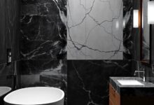 Elevate Your Space: Embracing Dark Academia Aesthetics in Marble-Accented Bathrooms