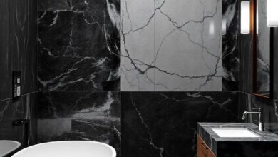 Elevate Your Space: Embracing Dark Academia Aesthetics in Marble-Accented Bathrooms