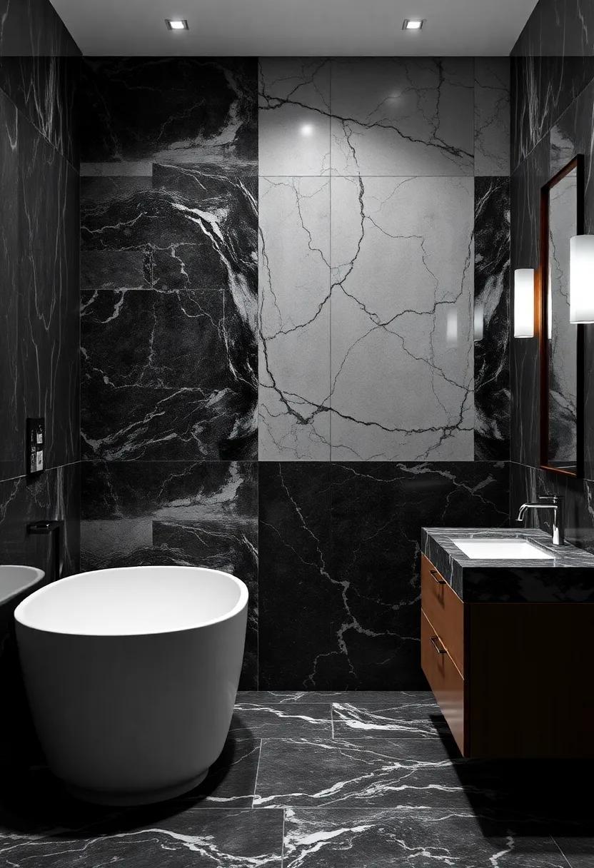 Elevate Your Space: Embracing Dark Academia Aesthetics in Marble-Accented Bathrooms