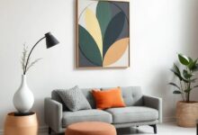 Transforming Eclectic Spaces: The Power of Statement Wall Art in Unique Interiors