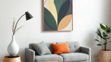 Transforming Eclectic Spaces: The Power of Statement Wall Art in Unique Interiors