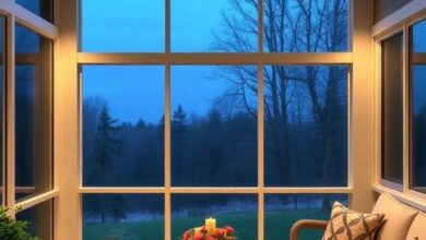 Transform Your Screened Porch: Embrace Cozy Evenings with Ambient Lighting Ideas