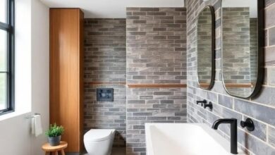 29 Innovative Industrial Bathroom Wall Design Ideas That Elevate Your Space