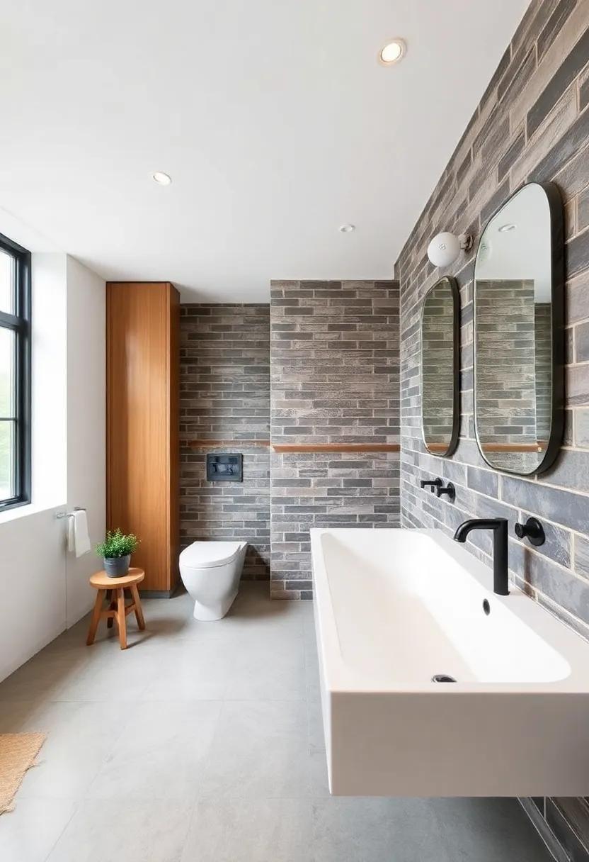 29 Innovative Industrial Bathroom Wall Design Ideas That Elevate Your Space