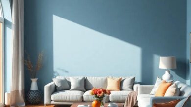 27 Serene Soft Blue Living Room Ideas for a Perfectly Relaxing Space