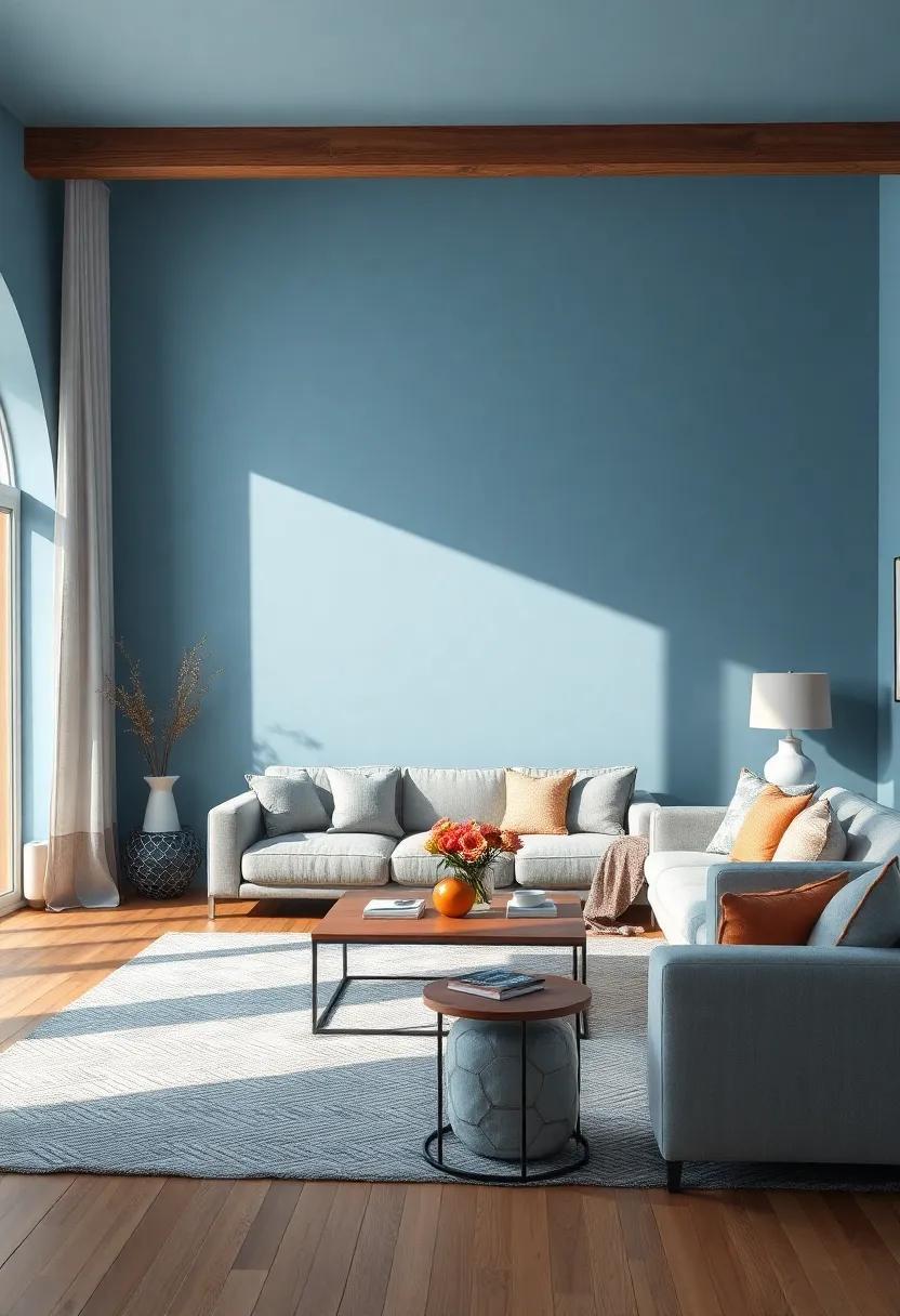 27 Serene Soft Blue Living Room Ideas for a Perfectly Relaxing Space