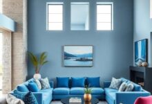 24 Inspiring Ideas to Embrace Coastal Blue Living Room Style in Your Home