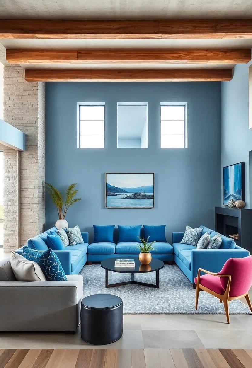 24 Inspiring Ideas to Embrace Coastal Blue Living Room Style in Your Home