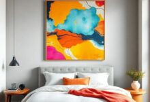 27 Vibrant Wall Art Ideas to Brighten Your Bedroom and Inspire Your Space