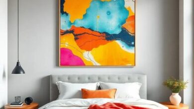 27 Vibrant Wall Art Ideas to Brighten Your Bedroom and Inspire Your Space