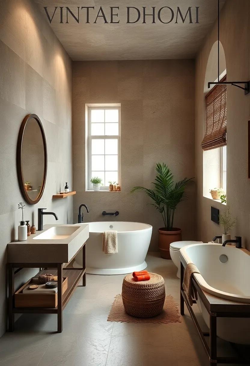 25 Timeless Tips for Creating a Vintage Bathroom with Natural Materials