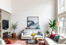 25 Inspiring Modern Farmhouse Living Rooms Featuring Timeless Shiplap Walls