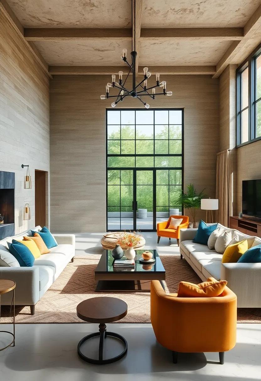 Elevate Your Space: Inspiring Luxury Industrial Living Room Ideas for Modern Homes