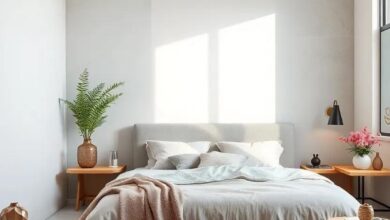 Embracing Serenity: Creating a Modern Bedroom with Soft Pastel Color Palettes