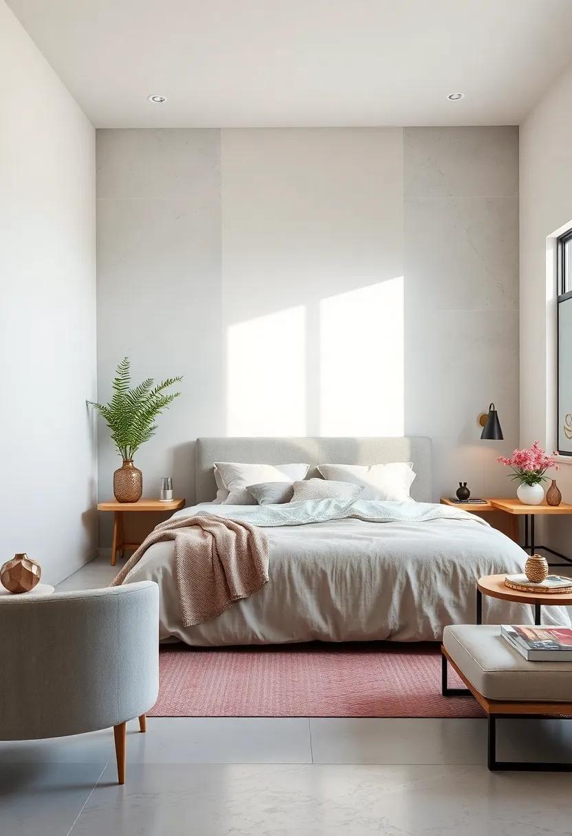 Embracing Serenity: Creating a Modern Bedroom with Soft Pastel Color Palettes