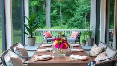 25 Inspiring Centerpiece Ideas for Screened Porch Dining That Elevate Your Al Fresco Experience