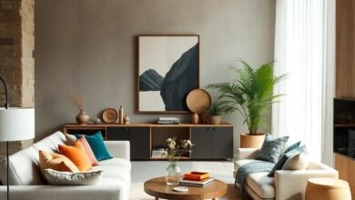 Embrace Comfort and Style: Designing a Bohemian Eclectic Living Room with Soft Furnishings
