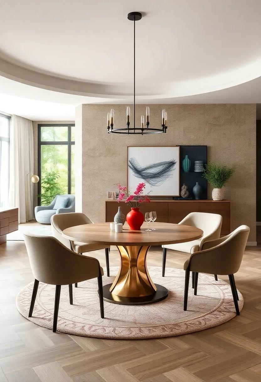Elevate Your Space: Inspiring Ideas for Dining Rooms Featuring Round Tables
