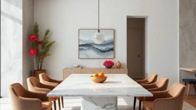 29 Stunning Marble Dining Table Inspirations to Elevate Your Home Aesthetic