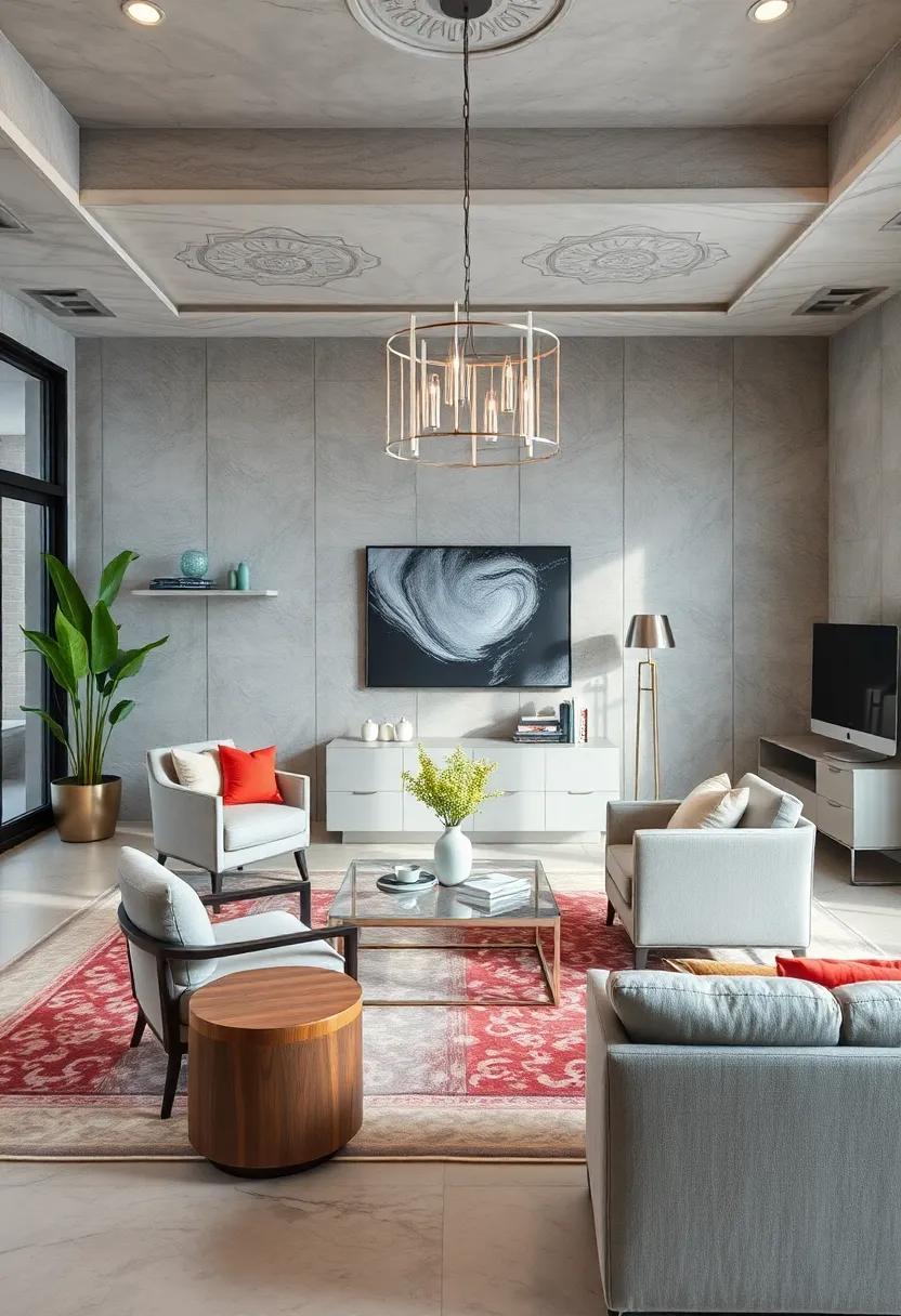 Elevate Your Workspace: Designing a Chic Gray and Silver High-End Home Office