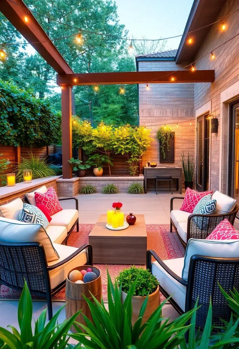 29 Creative Patio Ideas to Transform Your Space for Outdoor Movie Nights