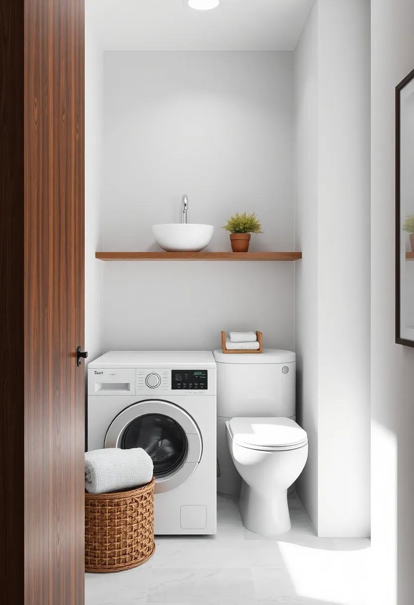 Design A Compact Laundry Corner With Clever Storage innovations