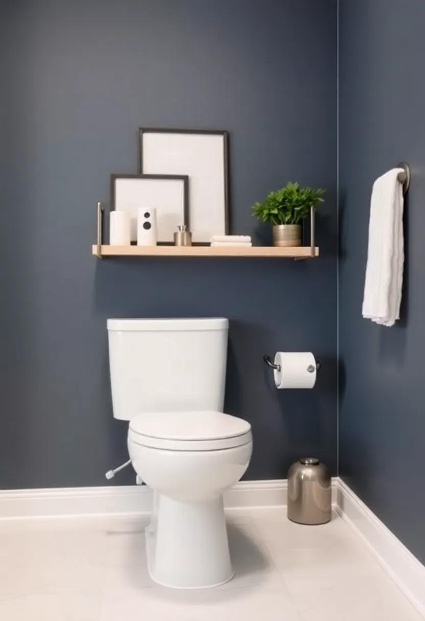 Implement Over-the-toilet Shelving For Unused Vertical Opportunities