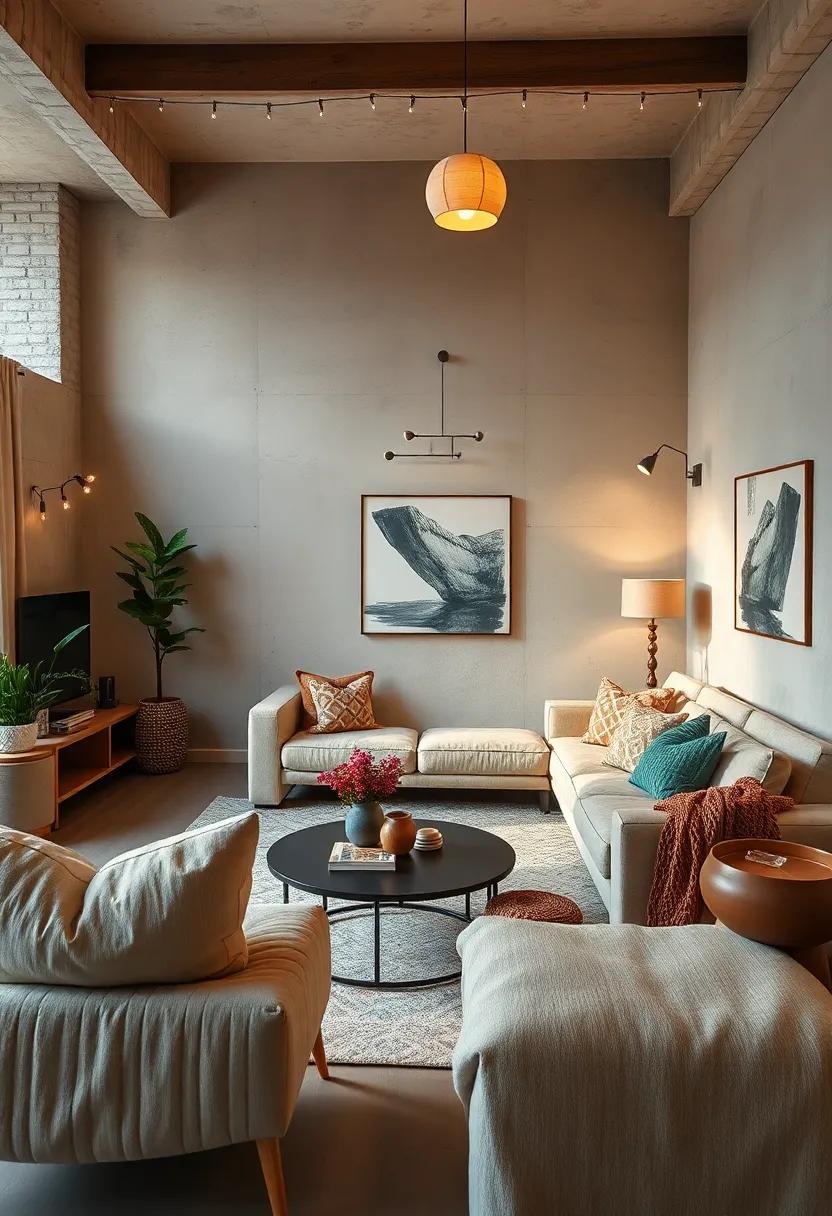 Warm ⁤Lighting Options: Opt for soft, diffused lighting ‌through fabric lampshades or string lights to create a serene atmosphere