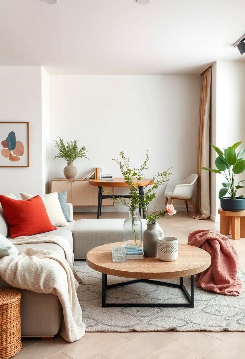 Vignette of Textiles:⁢ Style a small table with layered fabric elements like linens and pillows to create an inviting sensory​ experience