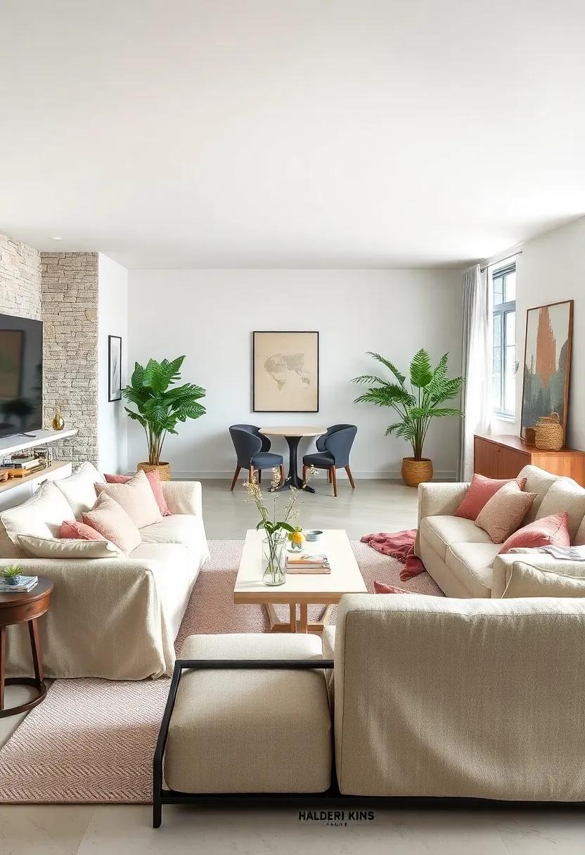 Cotton Slipcovers: Go for slipcovers in soft cotton for your furniture to easily refresh the look while also being⁤ comfy and inviting