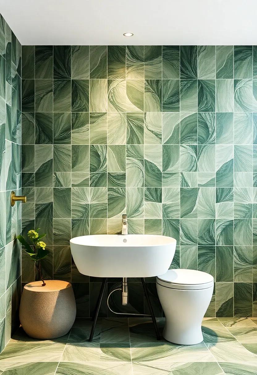 Exploring Biophilic Design Through Nature-Inspired Tile Patterns