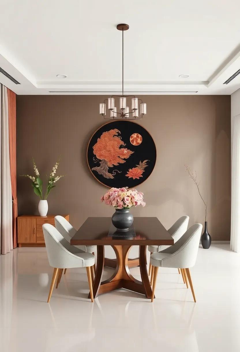 Incorporating Artwork: Celebrating Asian ‍Influence through Wall ⁤Decor