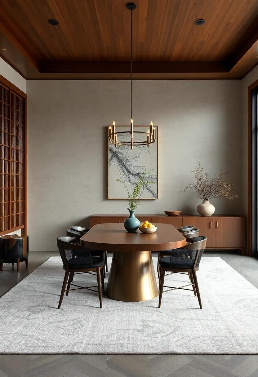 Layering textures: ​Rugs and Fabrics that Compliment Asian⁣ Aesthetics