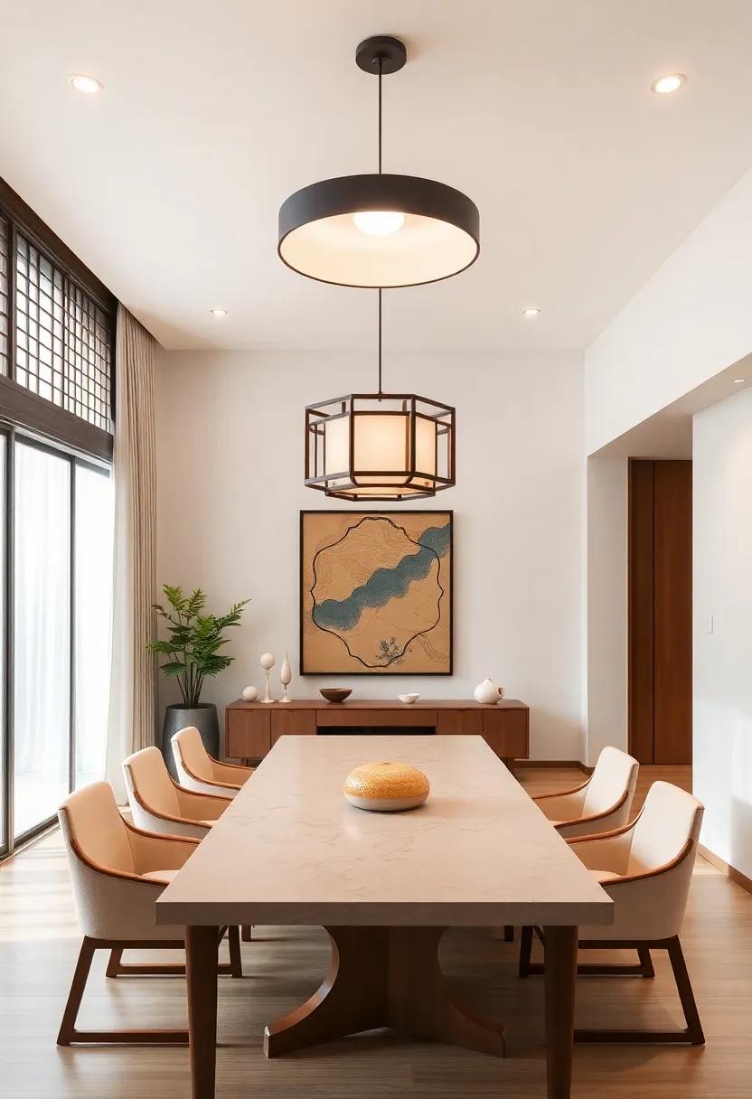 Lighting Serenity: Adorning your Dining Room with Asian-Inspired ‌Fixtures