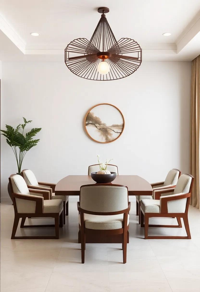 A Palette⁢ of​ Tranquility: Nuances of Color in Asian Dining Room Decor