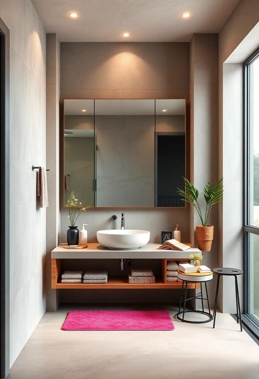 Compact Mirrors that Make a‍ Big Statement in Small‌ Spaces