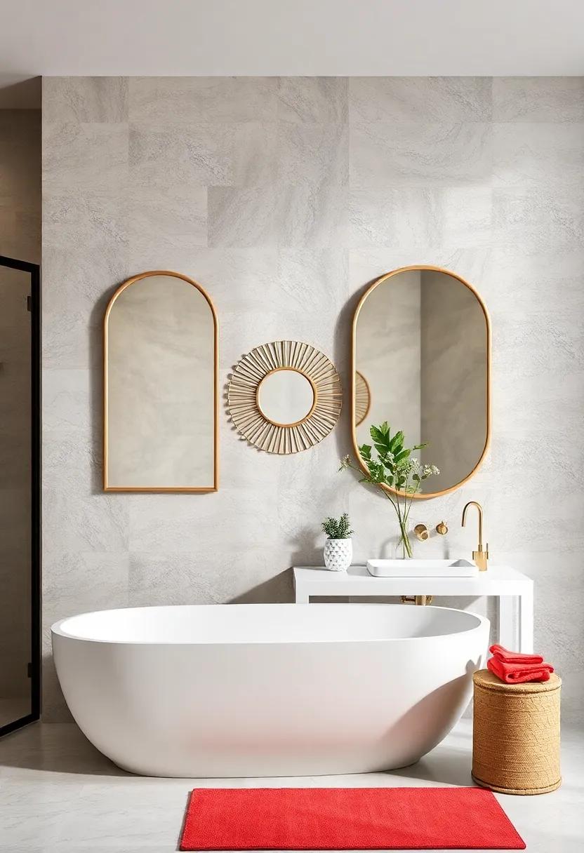 Decorative Mirror ‌Groupings⁣ That Create a Captivating‌ Wall Display
