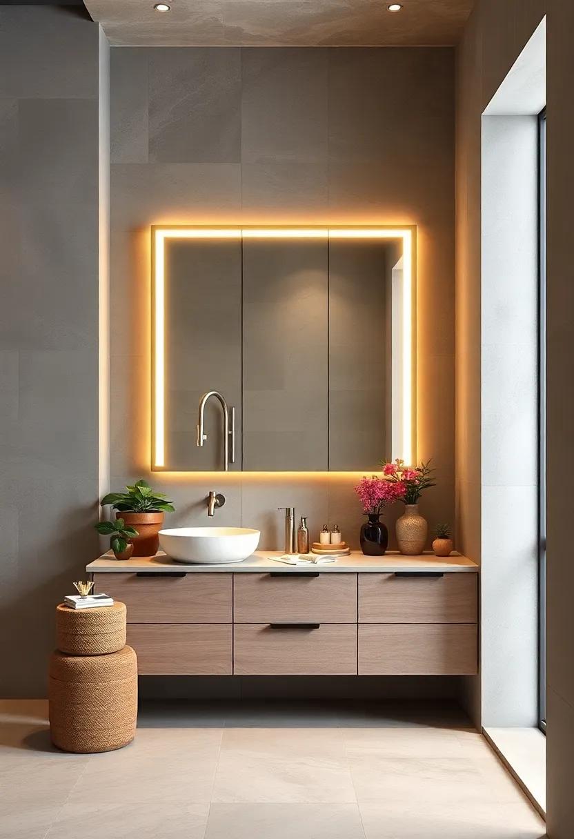 Illuminated​ Mirrors That ​Offer Functional Beauty ‌and ⁣atmosphere