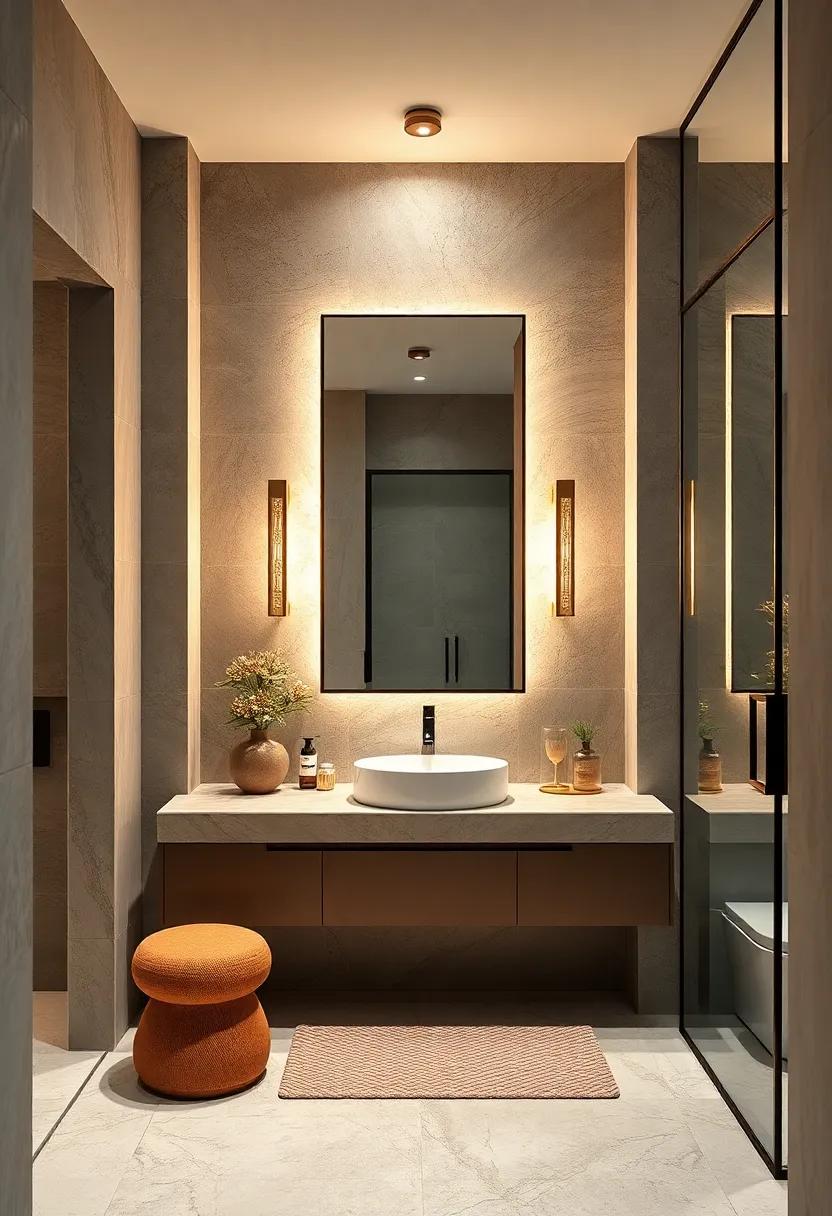Statement Mirrors That ‍Transform a Small⁢ Bathroom‍ into a‍ Luxurious Retreat