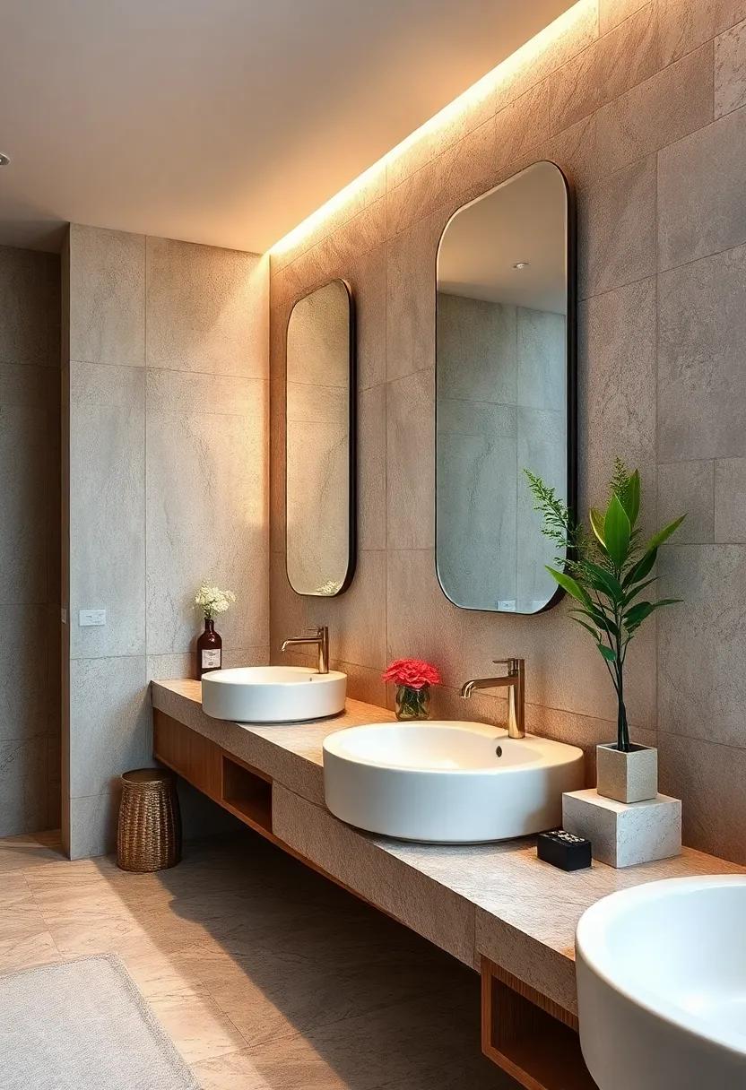 Textured Surface Mirrors That ‍Play​ with Light and Shadow for Dramatic Effect
