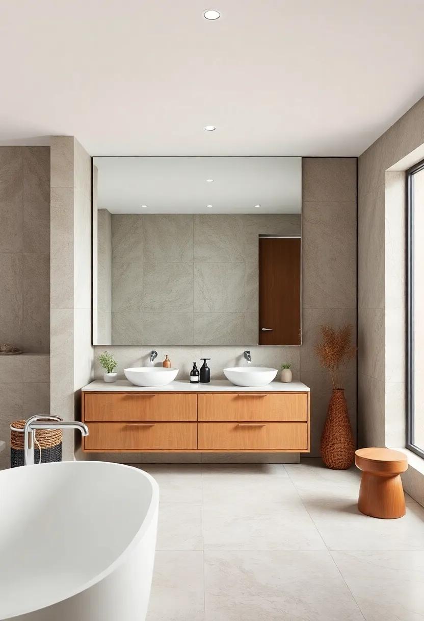 Unique Mounting Options that Allow for Creative Bathroom ​Layouts