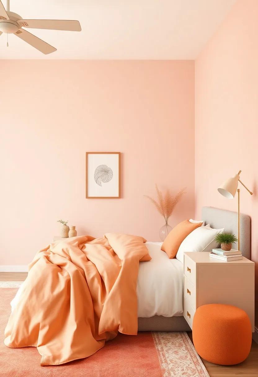 Olive⁤ Gray and Zesty Orange: Explore the beauty of olive gray brought to life with zesty orange accents ⁤that uplift⁢ the overall⁤ aesthetic