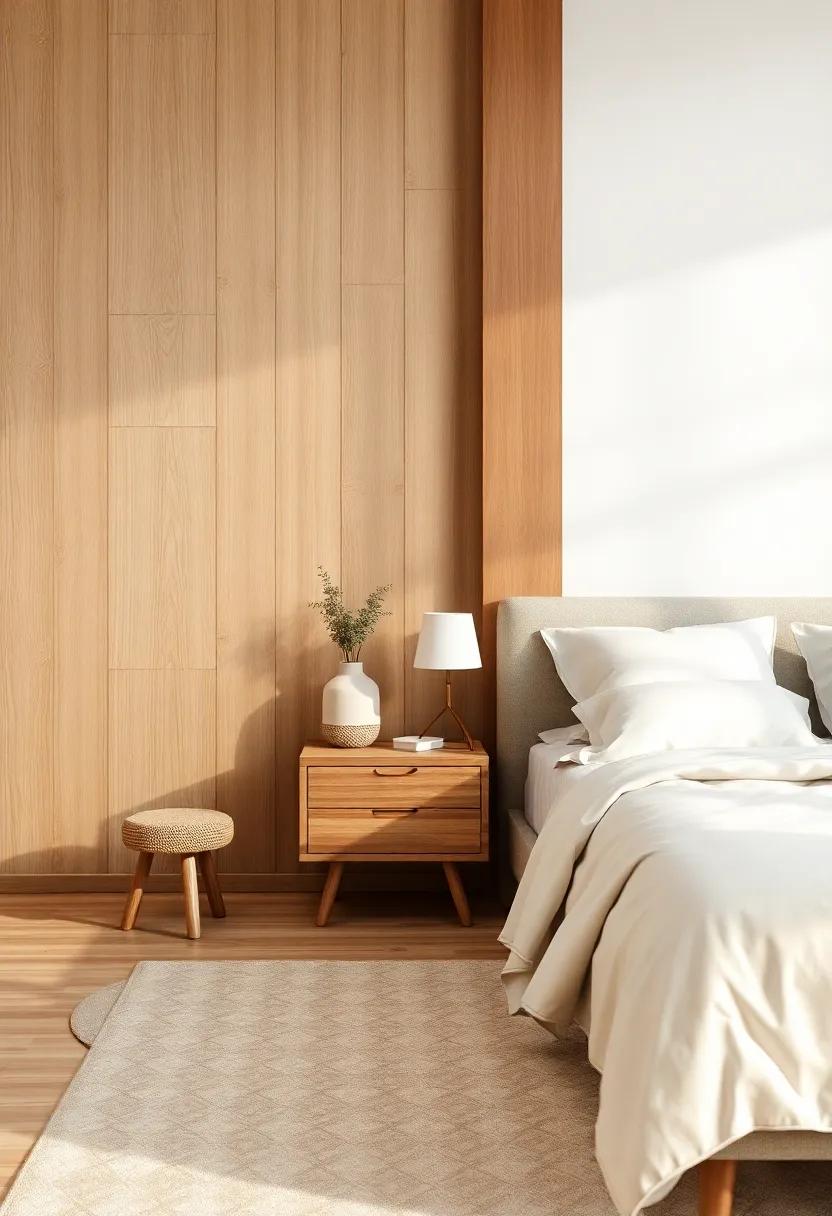 Natural Wood Colors: Stick to a color palette‍ of natural wood ⁢tones to​ create an earthy and ⁢serene environment that promotes relaxation