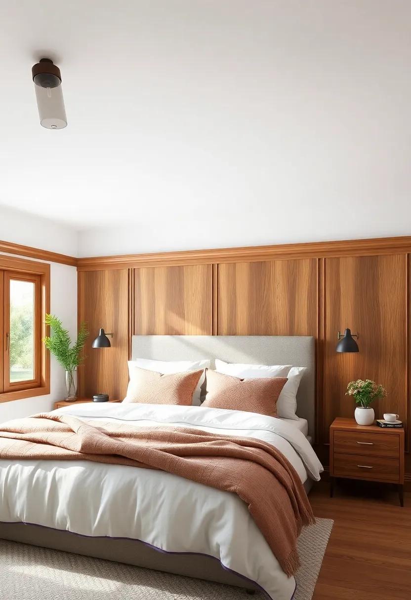 Statement Wall: Create an accent wall using wooden planks⁤ or⁢ panels⁣ for a‍ stunning focal⁣ point ‍that brings⁣ warmth without‌ overwhelming⁤ the ⁣space