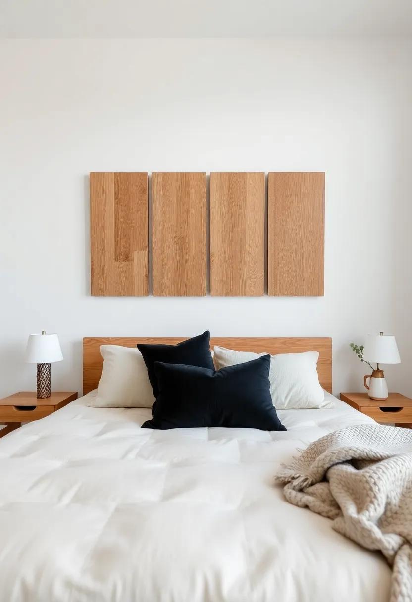 Wooden Panels‌ as Art:⁣ Hang decorative wooden panels​ on the wall as ‍art pieces, adding depth‌ and interest to any wall ‌space