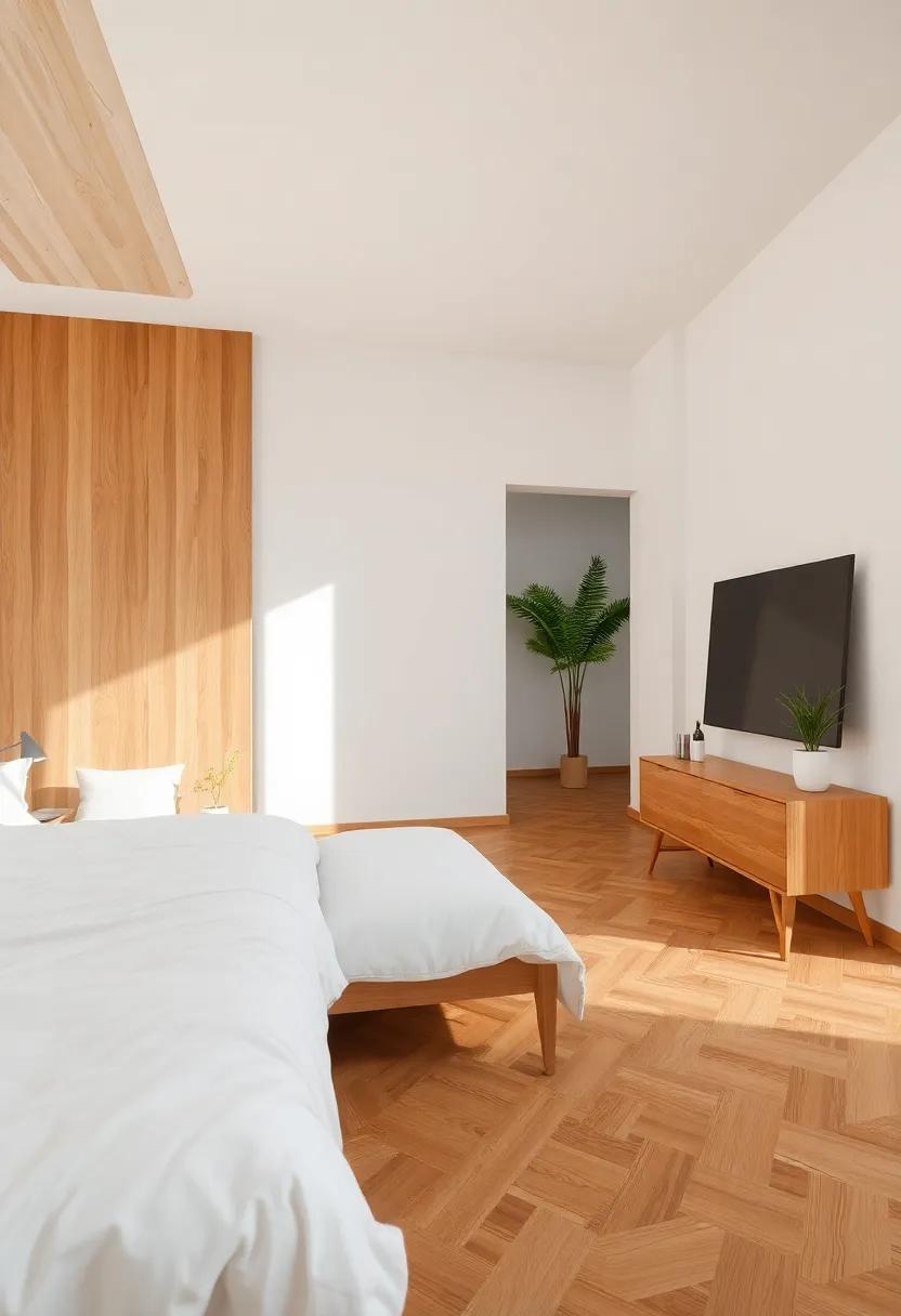 Textured Wood ‍Floors: Consider hardwood or laminate ‍floors that enhance ⁣the overall aesthetic and are easy to maintain ​while adding warmth