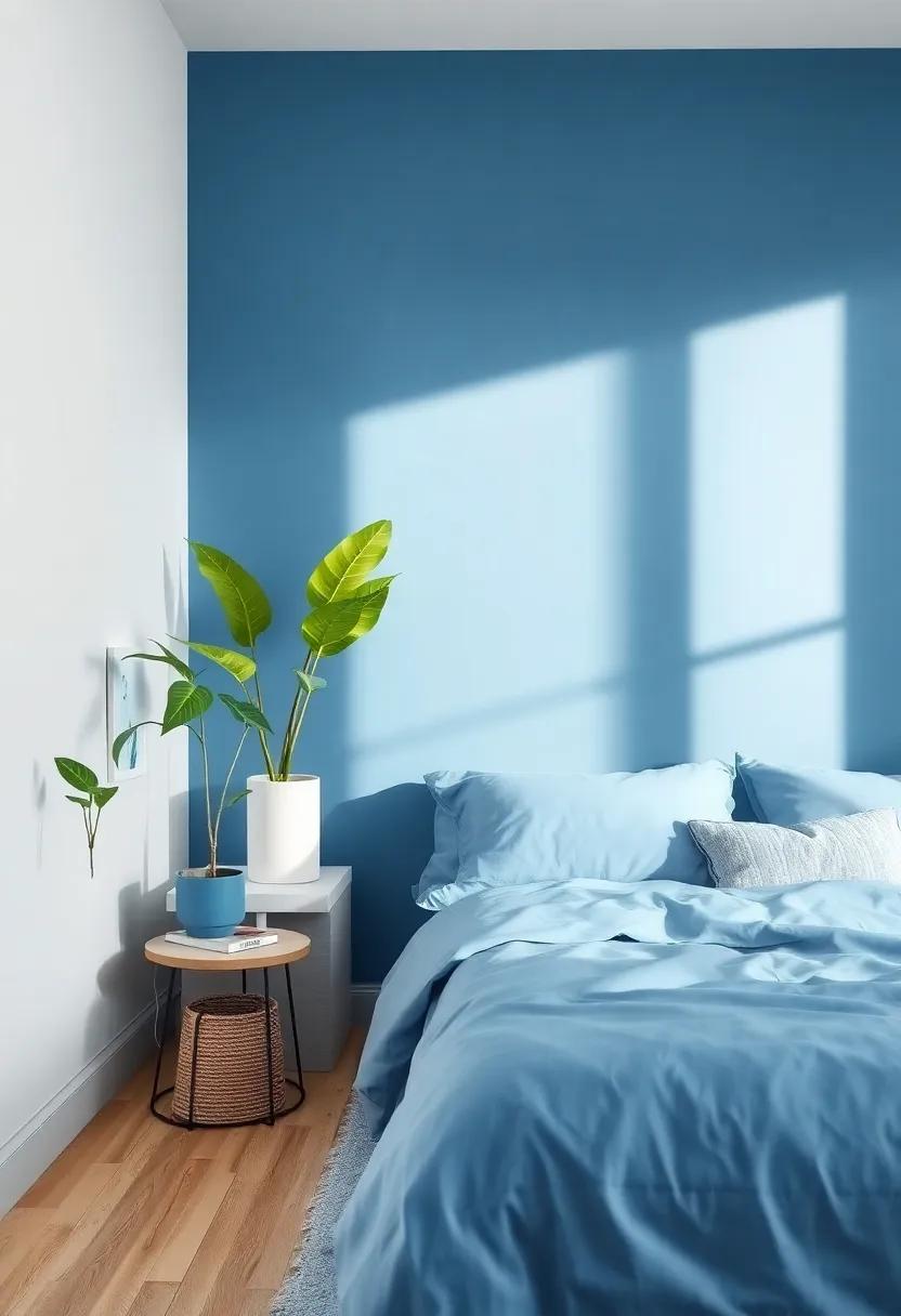 Curating a ‌Peaceful Atmosphere​ with lush blue ‍Plants and Decor