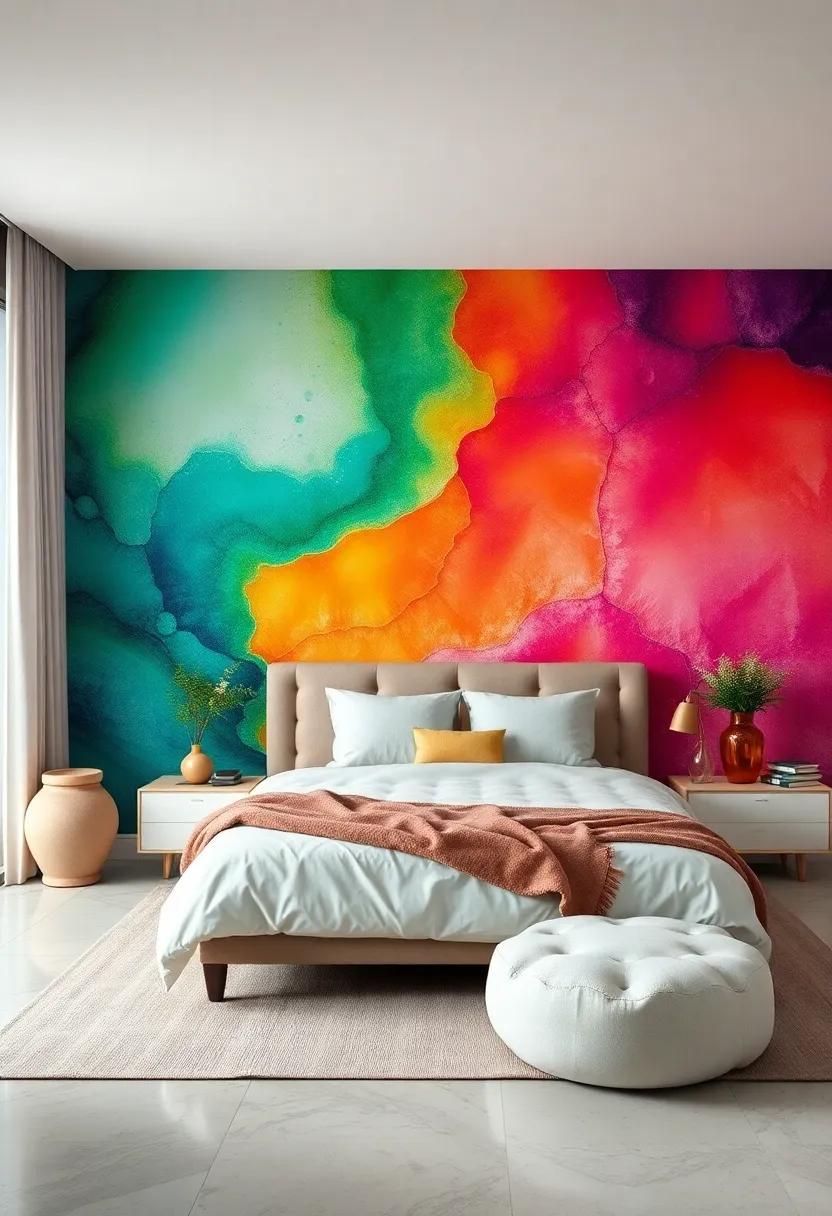 Nature-Inspired Murals: Transform‌ your bedroom into a serene retreat with lush forest‍ or calming beach murals⁢ that⁣ invite the outdoors in