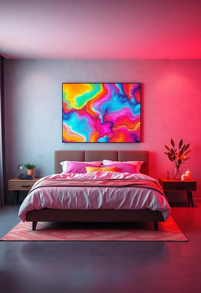 Glow-in-the-Dark ‍Art: Add a magical touch to your ‌bedroom with glow-in-the-dark art that‌ adds‌ whimsy, especially during nighttime